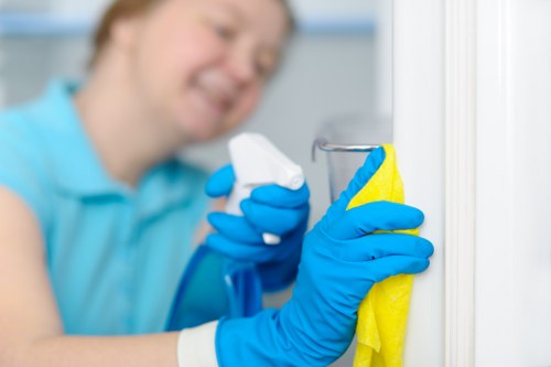 Kitchen and bathroom deep clean in Merton property