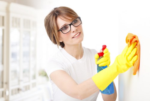 Deep cleaning a family sofa in a Merton property