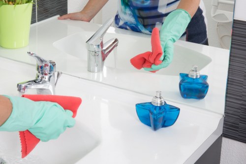 Carpet cleaners in Merton using modern equipment for thorough cleaning