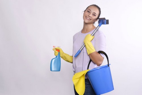 Preparing for a scheduled cleaning visit in Merton