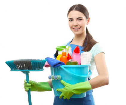 Office cleaning team working around local business hours in Merton